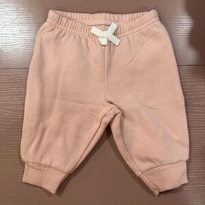 🏈 Girls Carter's Pink Sweatpants 0-3m NWOTs